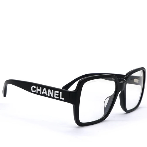 Chanel 5408 black frame white - chanel,